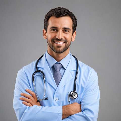 Foto profissional do Dr Miguel Ferreira, urologista no PortoPills24